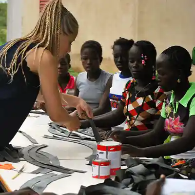 Sponsor with Children