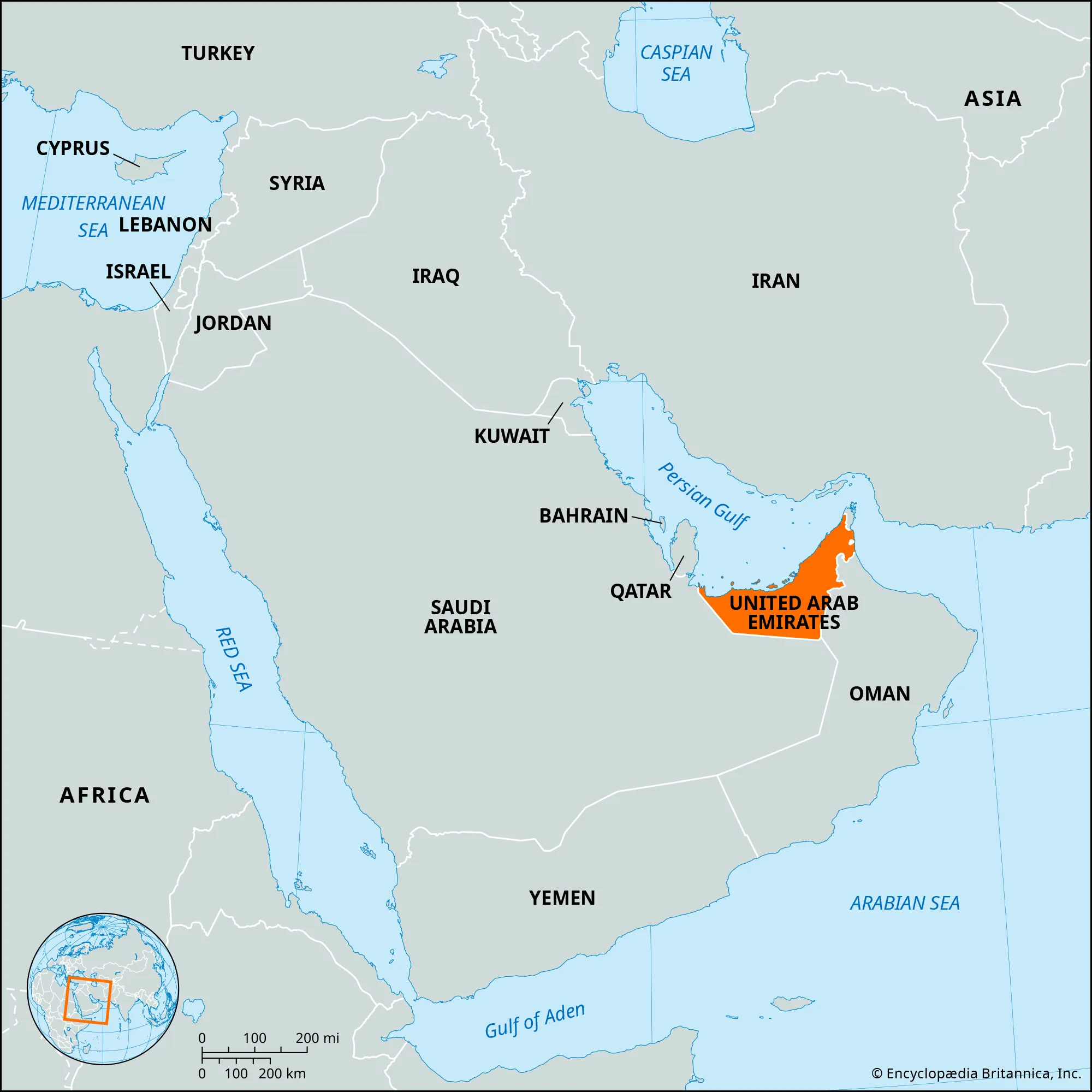 Dubai Map