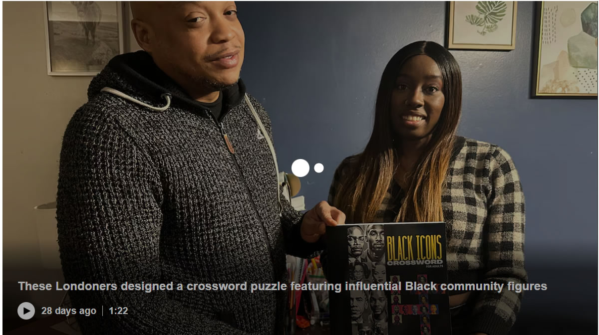 These Londoners designed a crossword puzzle featuring influential Black community figures