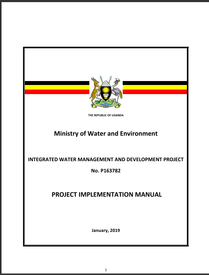 IWMDP Project Implementation Manual