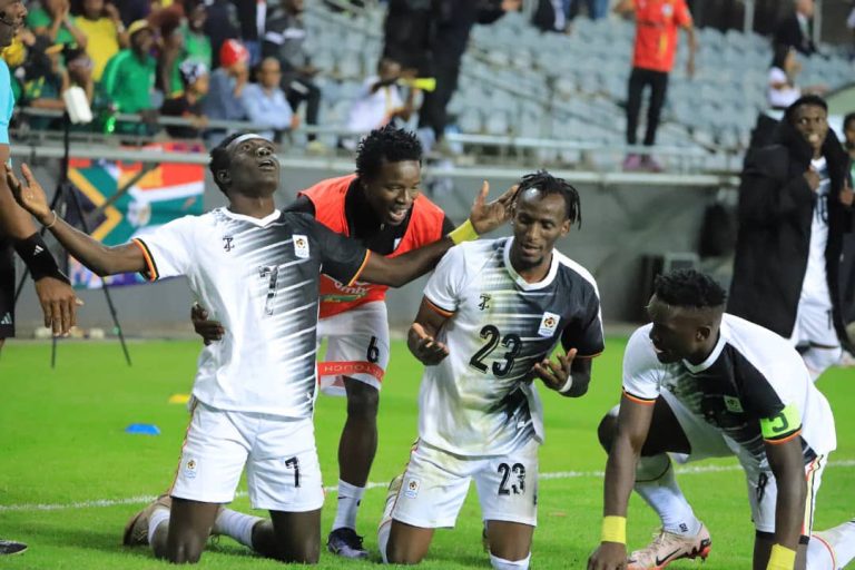 Uganda fight back to hold South Africa in Africa Cup of Nations qualifier tie