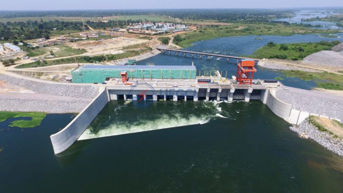 Isimba Dam spillway