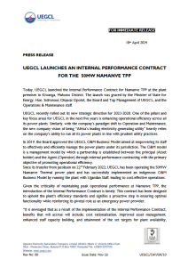 IPC Press Release (Namanve IPC)